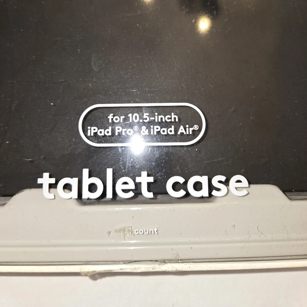 Heyday Sleek Black Tablet Case for 10.5